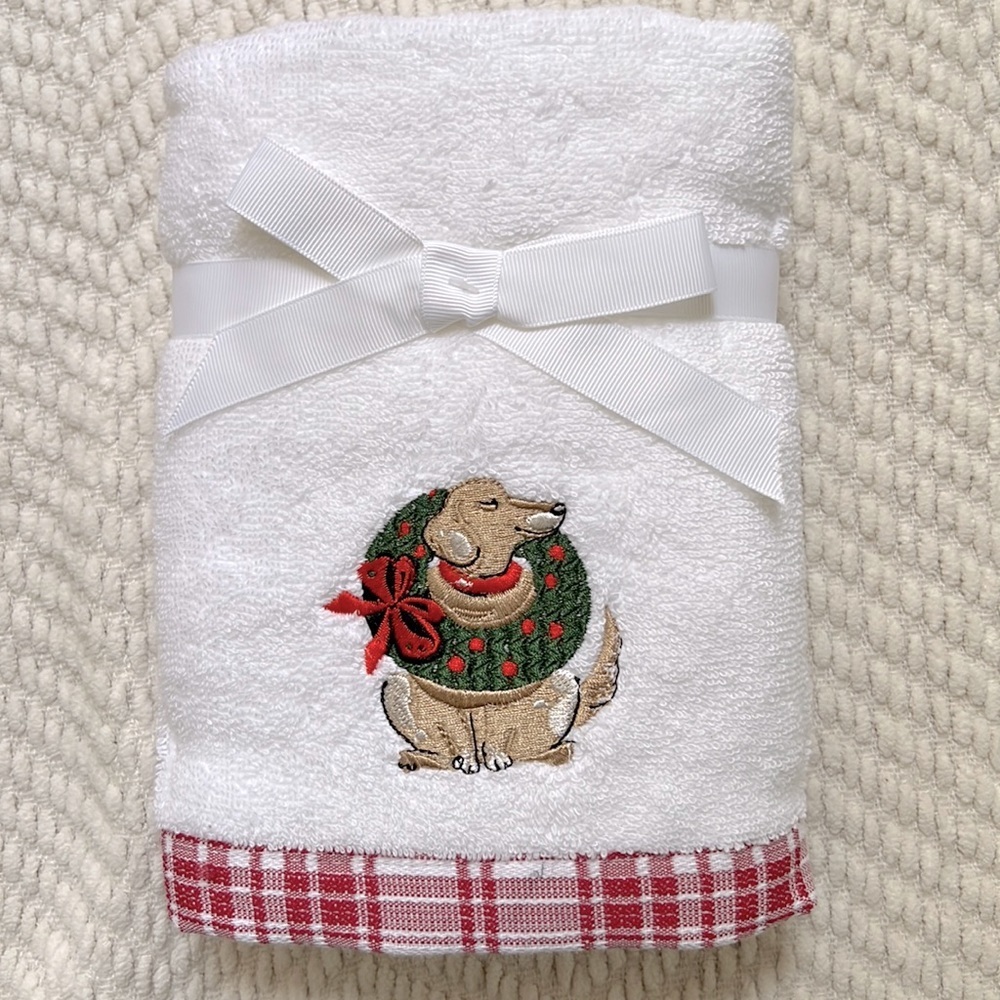 NWT Carolina Collection 2 pack of Christmas hand towels from Nordstrom